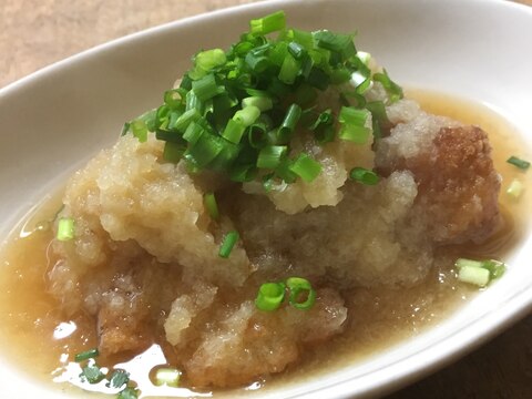 チキンカツのみぞれ煮